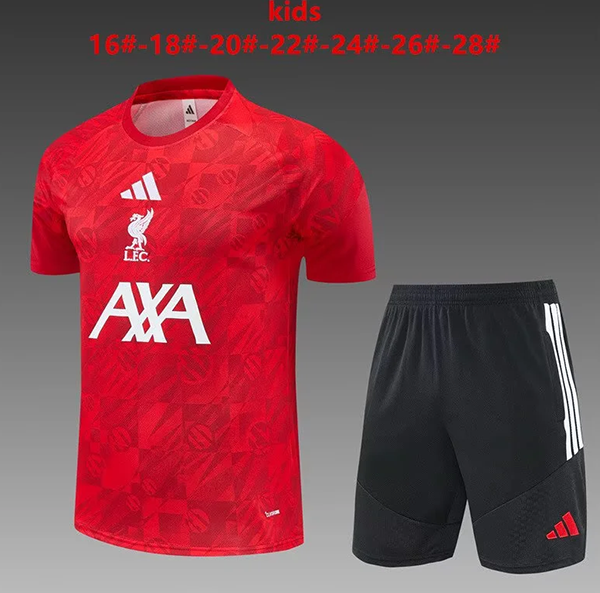2026-27 L P Short sleeve Kids Training suit