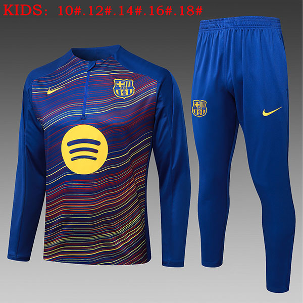 2025-26 BL Half zipper Kids training suit