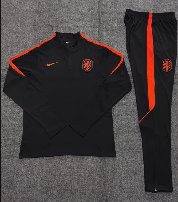 2026-27 Netherland Half zipper Training suit