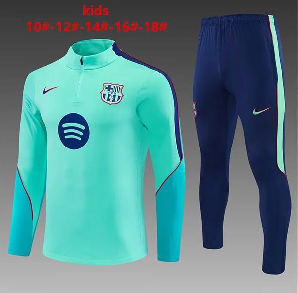 2026-27 BL Half zipper Kids training suit