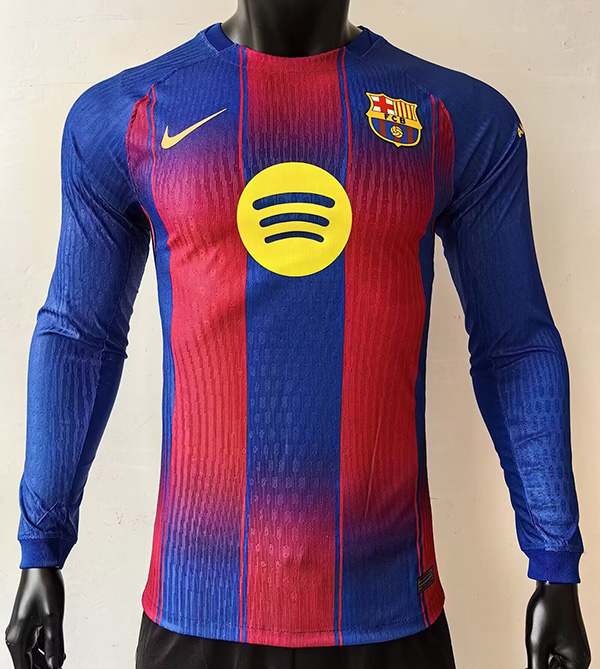 2025-26 BL home long sleeve player version - Leaked version