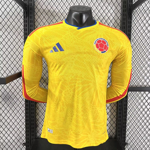 2026 Colombia home long sleeve Player Version