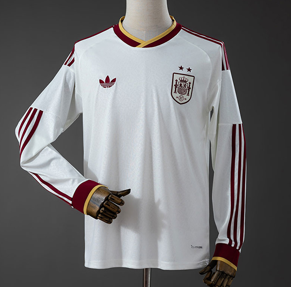 2026 Spain 2-Star away Champion Edition Long Sleeve