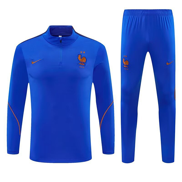 2026-27 France Half zipper training suit