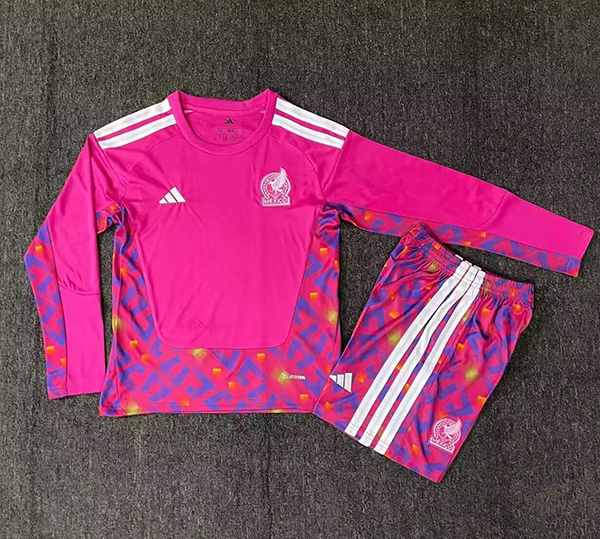 2026 Mexico long sleeve GK kids