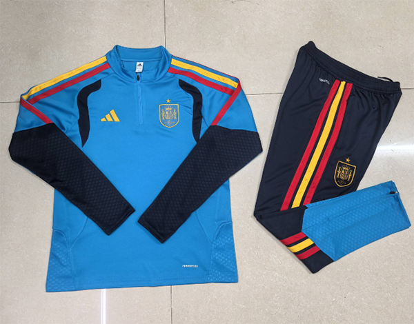 2026-27 Spain Half zipper Training Suit