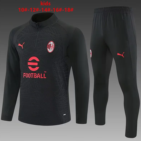 2026-27 A-C Half zipper Kids Training suit
