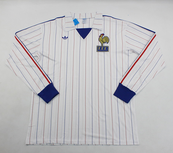 France 82 Retro away long sleeve