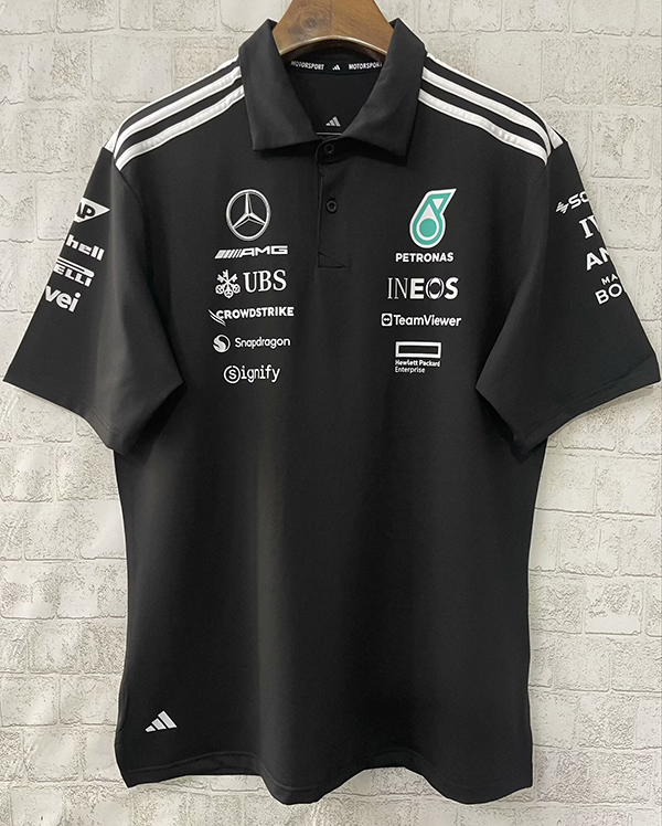 2025 F1 Formula Mercedes Black Polo