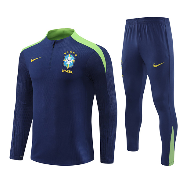 2024-25 Brazil Half zipper training suit