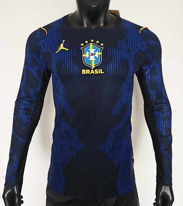 2026 Brazil Away Long Sleeve Player Version