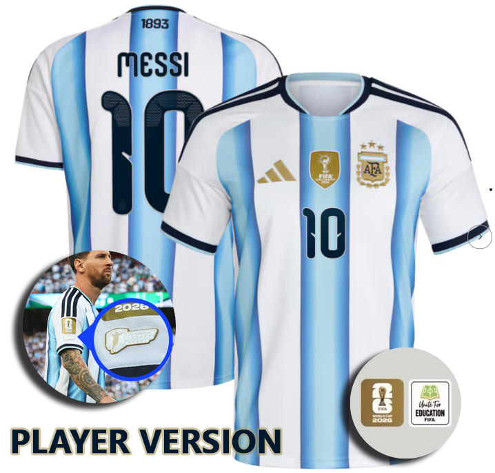 2026 Argentina home player version & legend patch