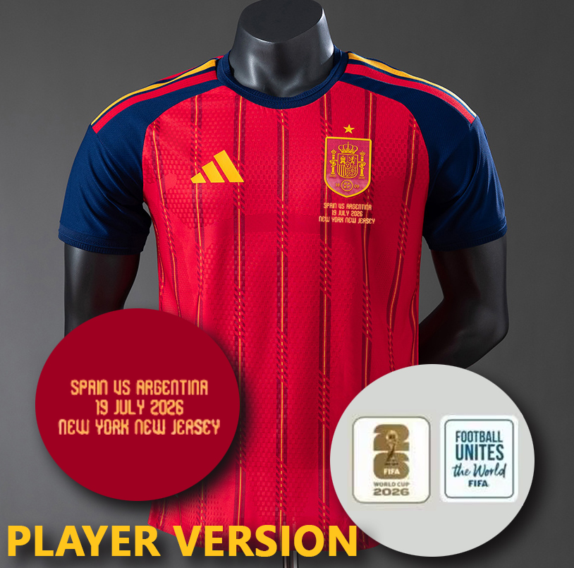 2026 World Cup Final Spain home player version