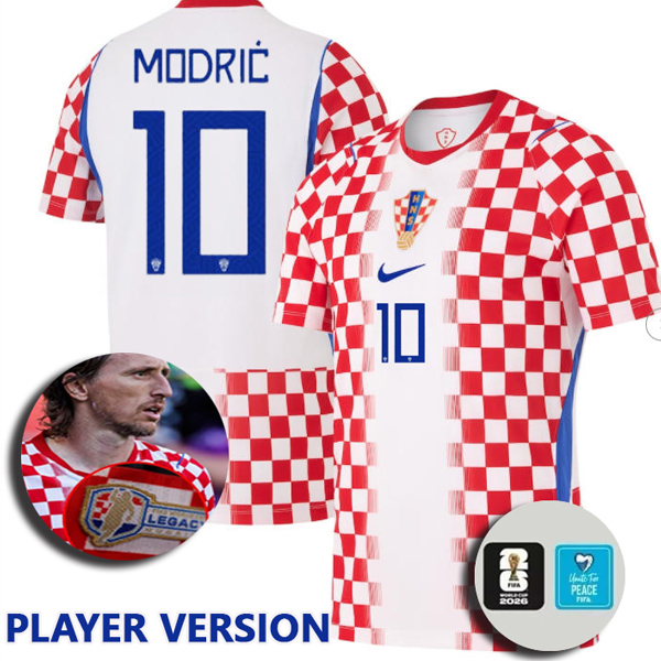 2026 Croatia Home player version & legend patch