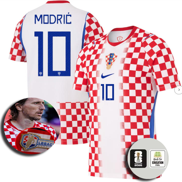 2026 Croatia Home & legend patch