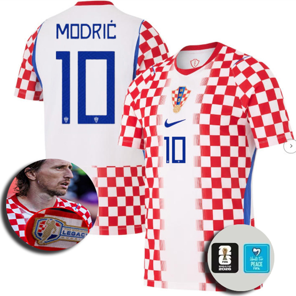 2026 Croatia Home & legend patch